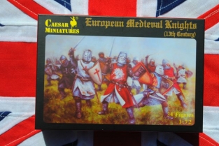 Caesar Miniatures 087 European Medieval Knights 